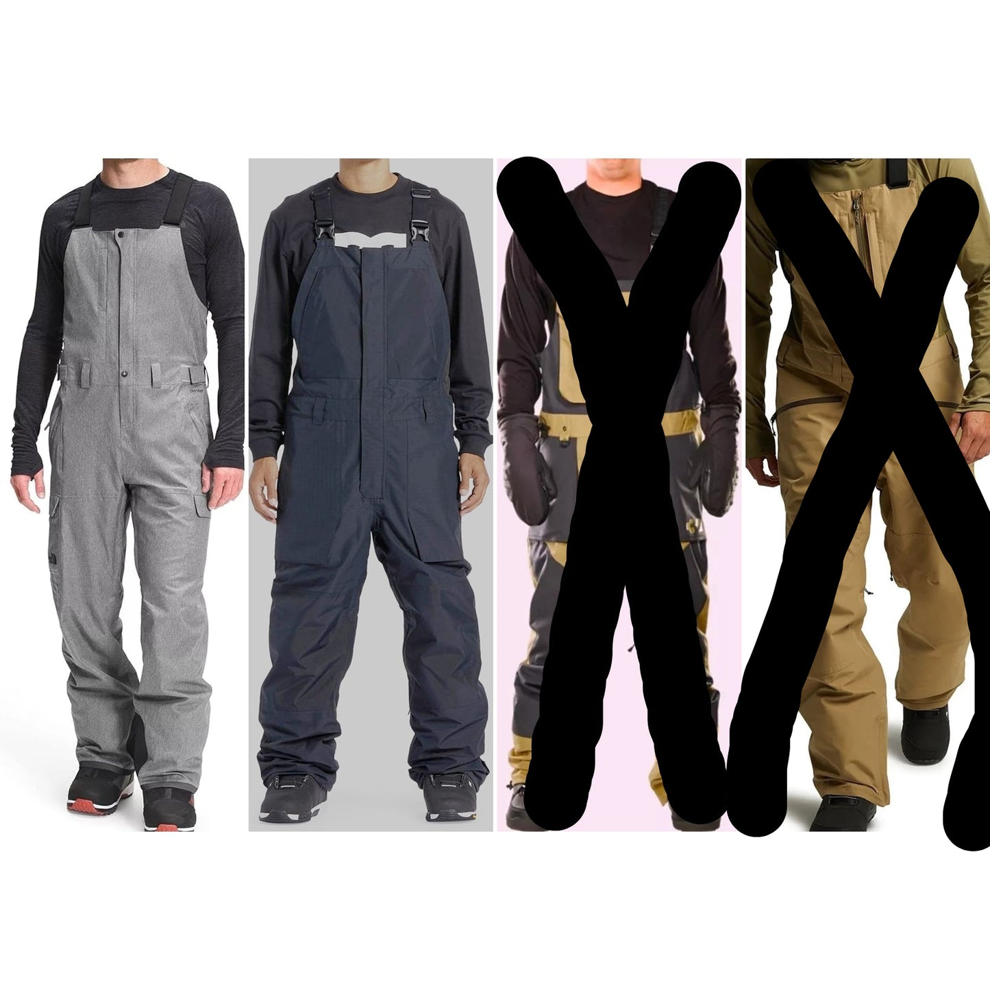 全新Size XXL bib 工人褲 防水/透氣 還有其他 XXL 滑雪褲, 外套 請到店試