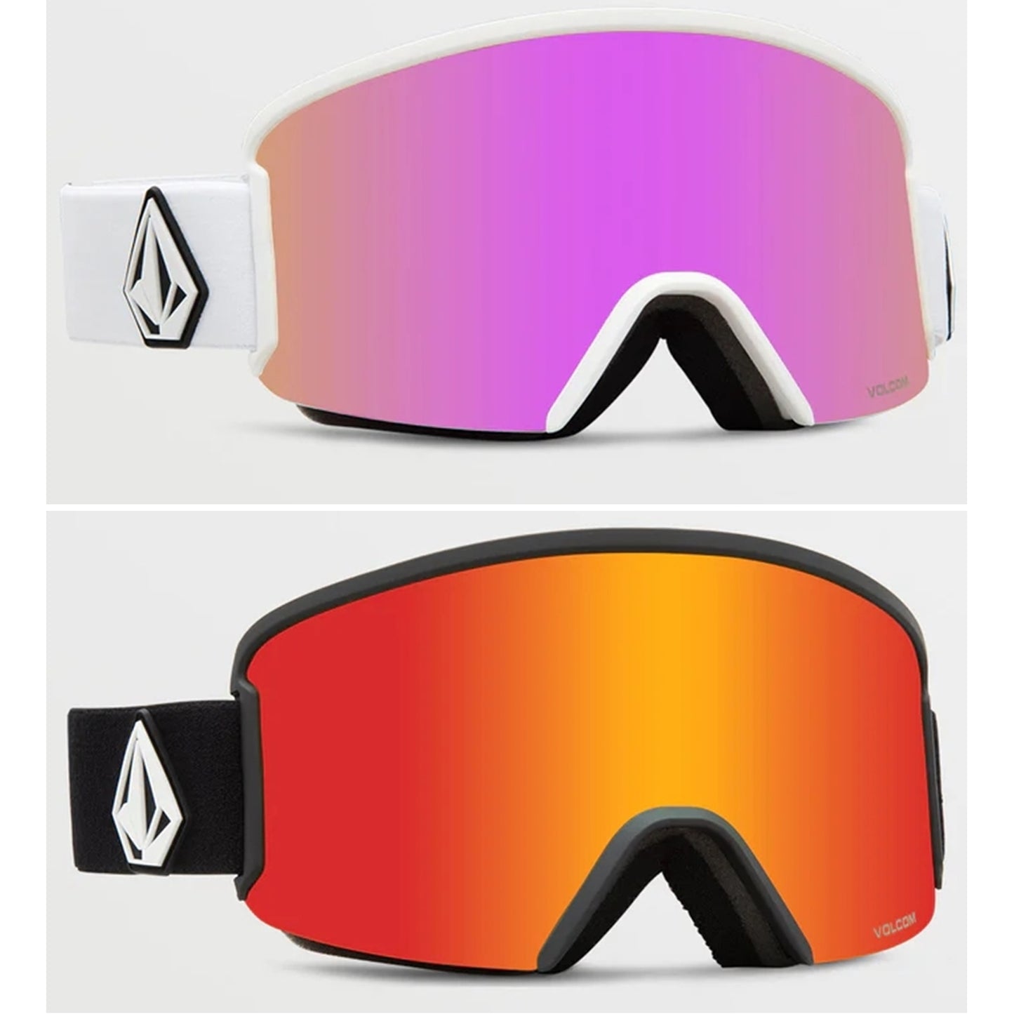 全新 Volcom Garden Goggles+Bonus Low Light Lens 滑雪風鏡 