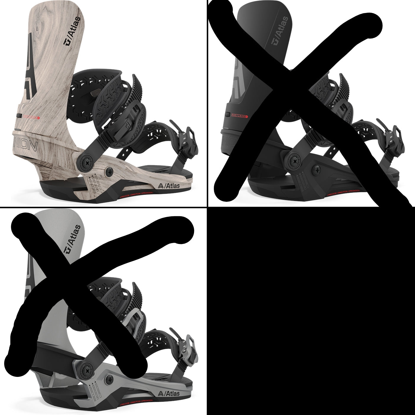 全新 現貨 2024 Union Atlas bindings Wood Size M 剩一對 All Mountain