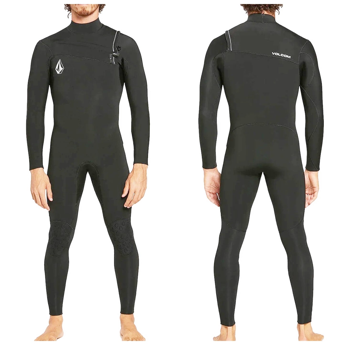 全新2022年款 3/2mm Men Volcom MODULATOR Chest Zip Fullsuit Wetsuit 滑浪 surfing 