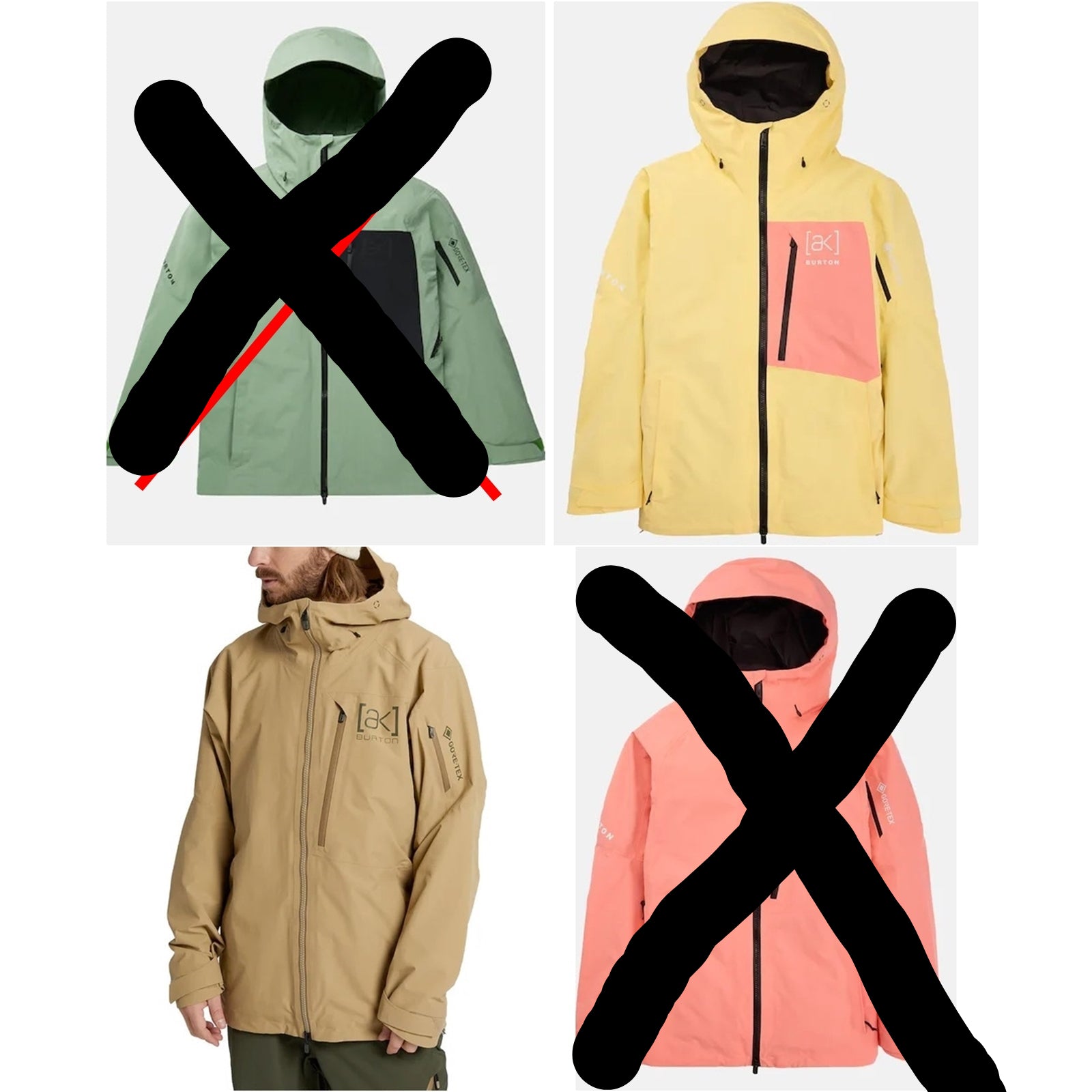 全新Burton AK Cyclic Gore-tex Jacket 其他色碼請查詢高防水