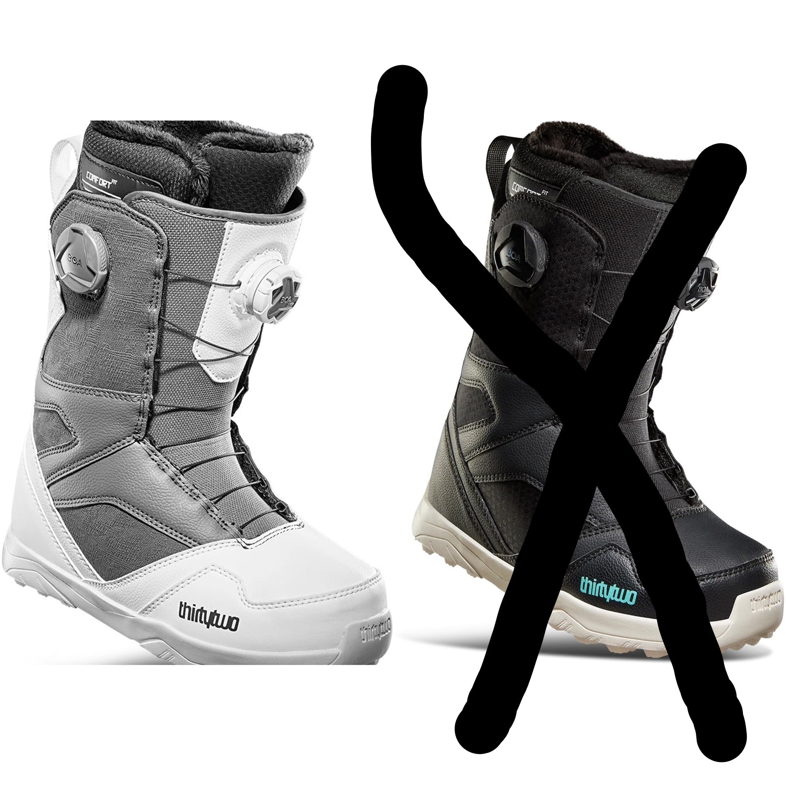 全新2024 Thirtytwo STW Double Boa $1600 Snowboard Boots US6