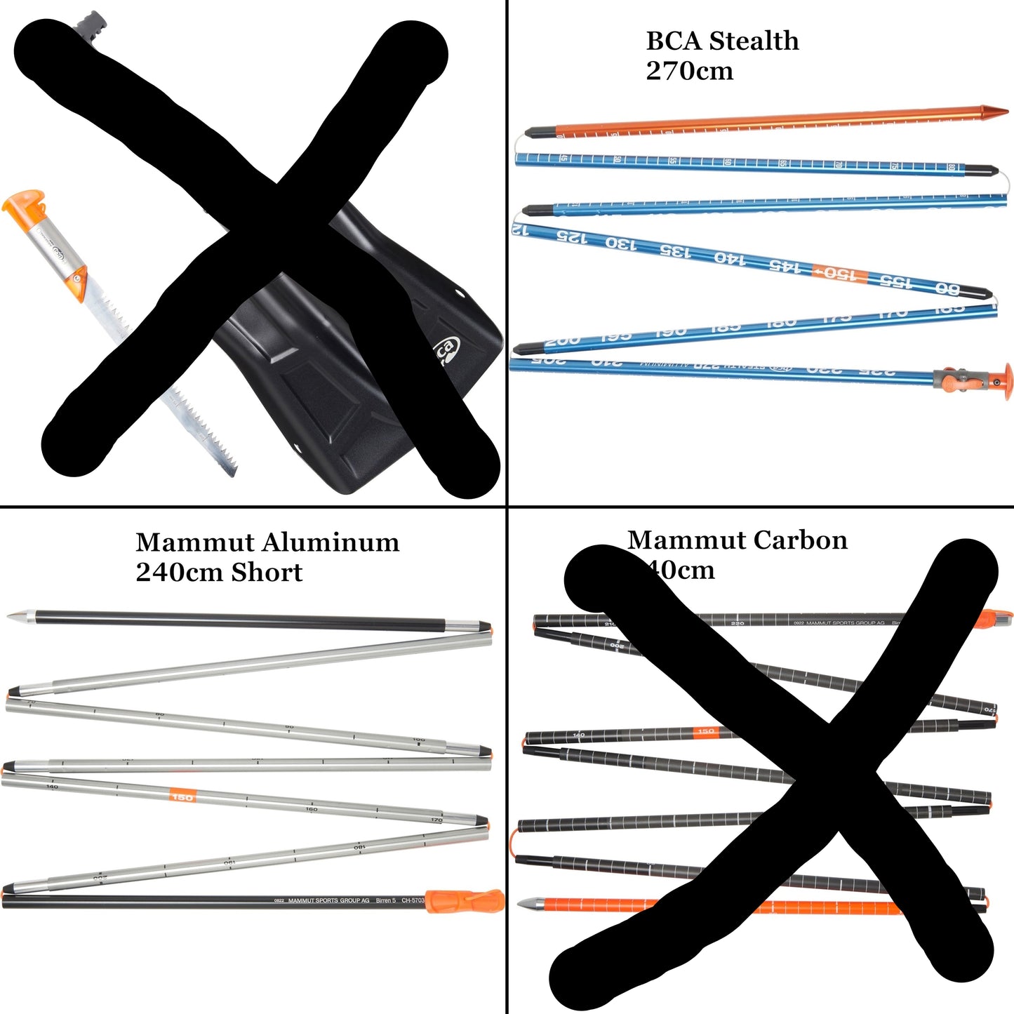 全新可到店看 雪崩三寶之Probe Backcountry 或入 Gate需要 價錢看內文