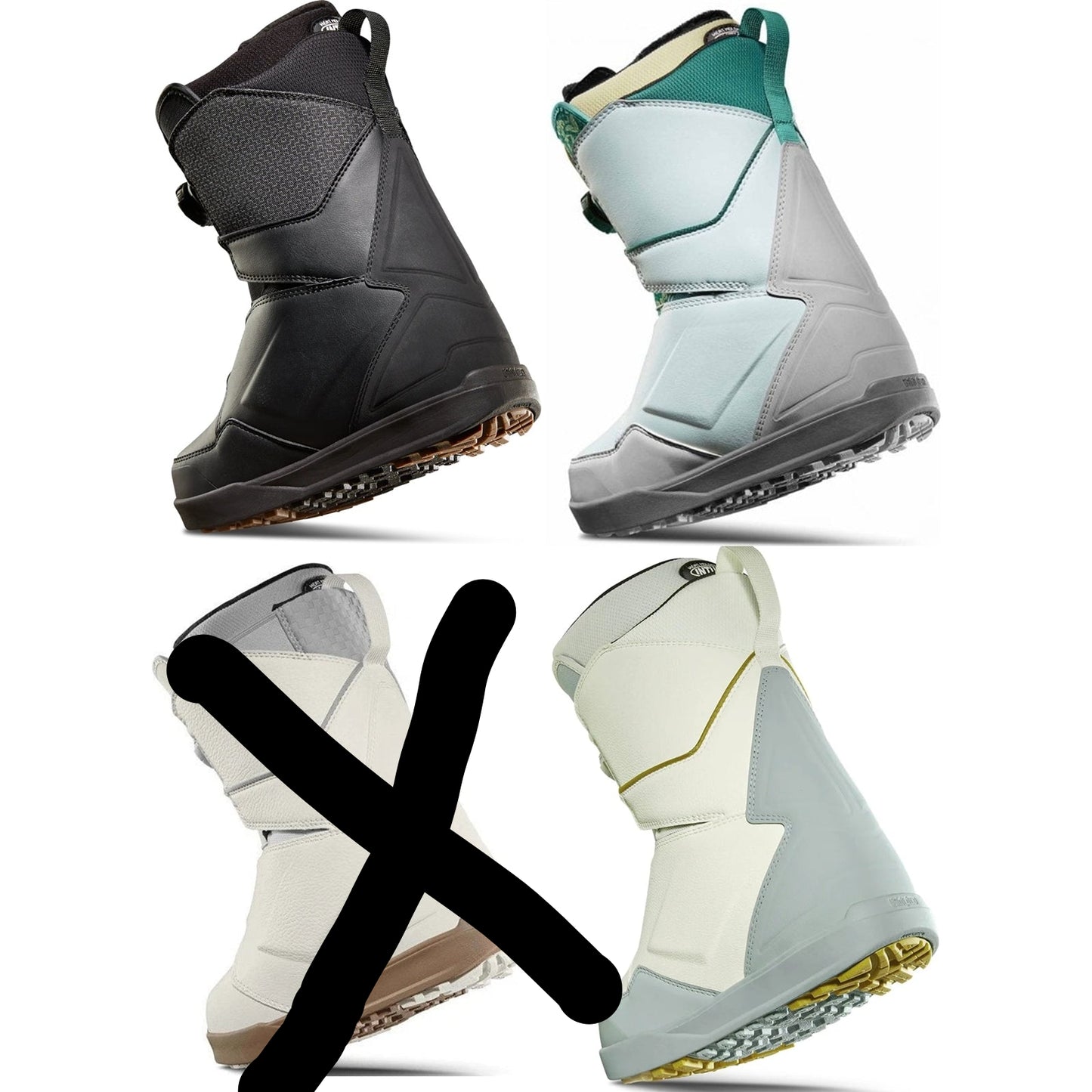 可到店試$1950 Thirtytwo Lashed Double Boa Woman Snowboard Boots