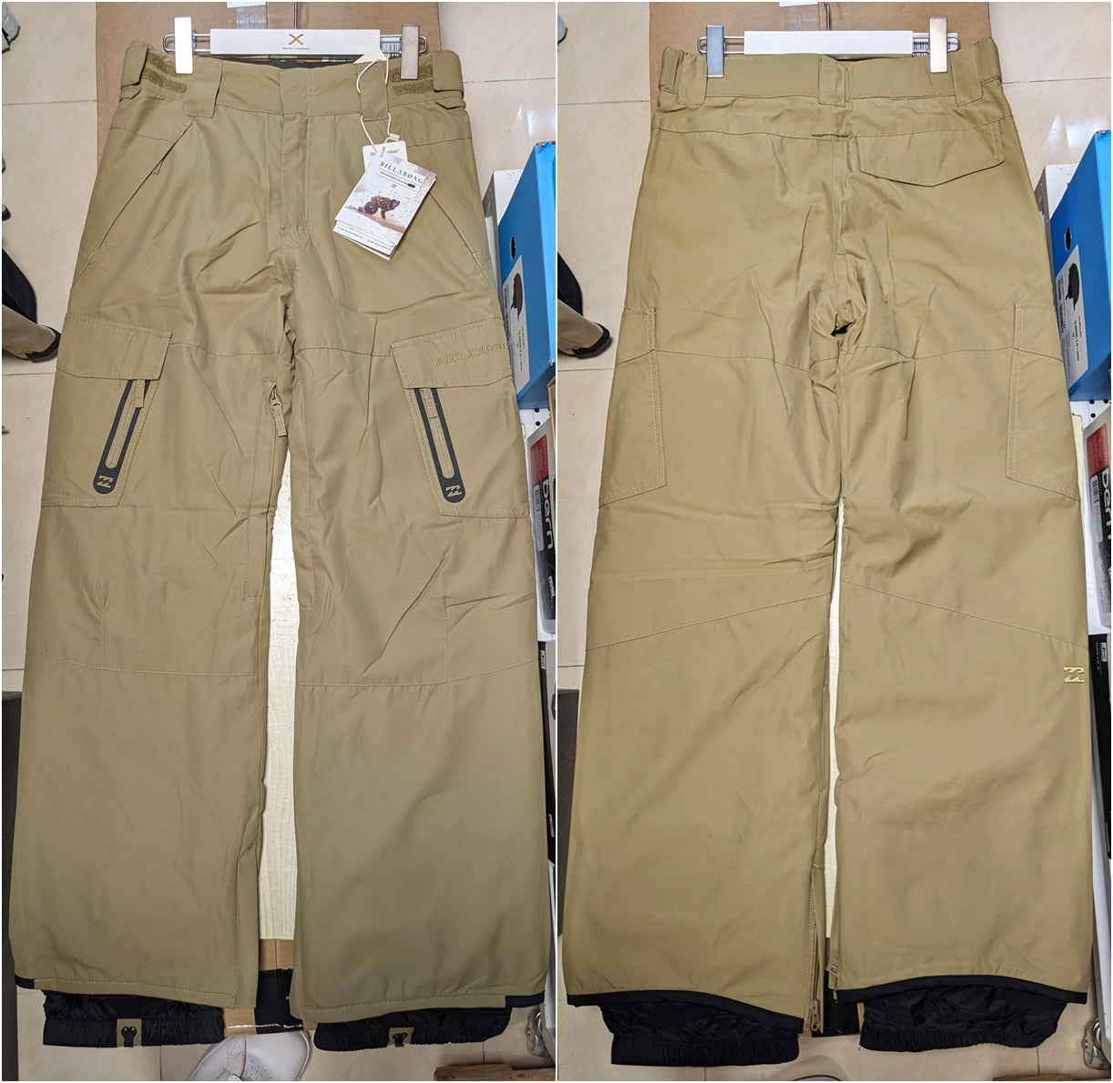 限特價$400 Billabong Pants 10K/10K 防水透氣 小彈力 薄綿內裡 ski snowboard