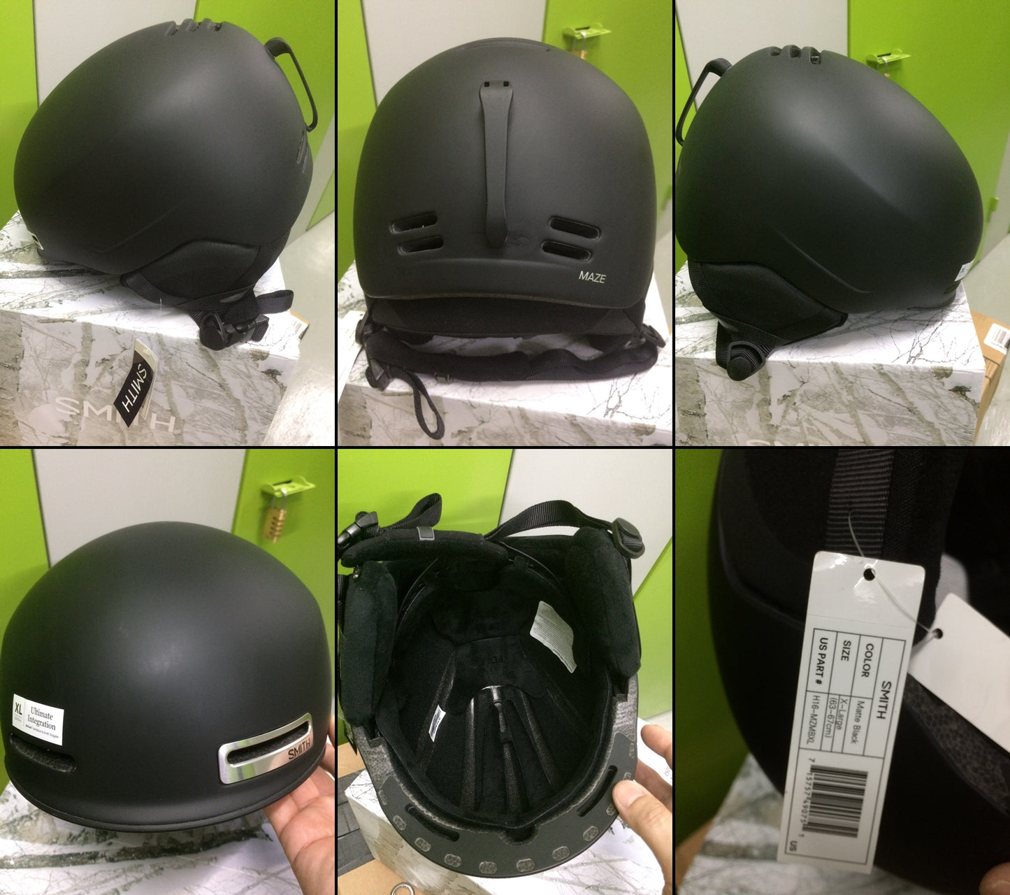 全新 Smith Maze Helmet 頭盔 超輕 4色