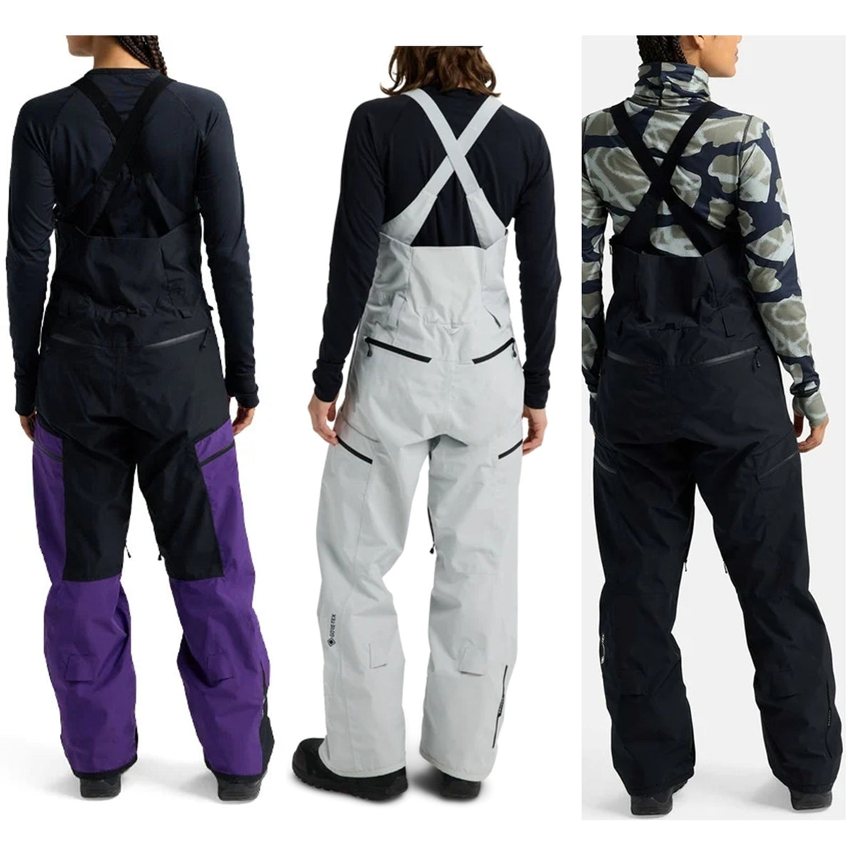 可到店試 Burton GORE-TEX Reserve Relax Bib 有 Zippered drop seat 上廁所不需脫帶