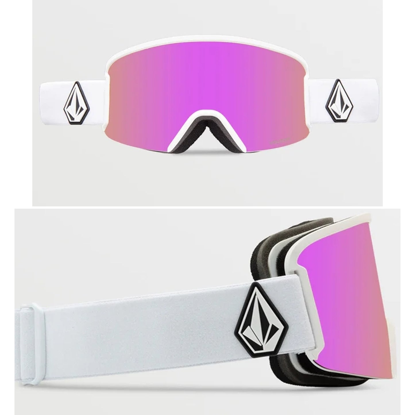 全新 Volcom Garden Goggles+Bonus Low Light Lens 滑雪風鏡 