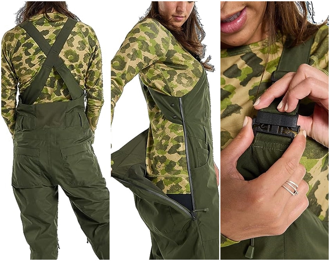 全新 Burton Avalon GORE-TEX Bib 有 Zippered drop seat 上廁所不需脫帶