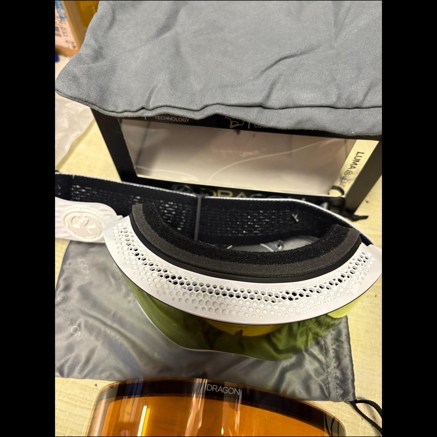 全新到店試 Dragon Alliance NFX MAG 磁石換鏡 snow goggle 連多一塊黃色夜鏡