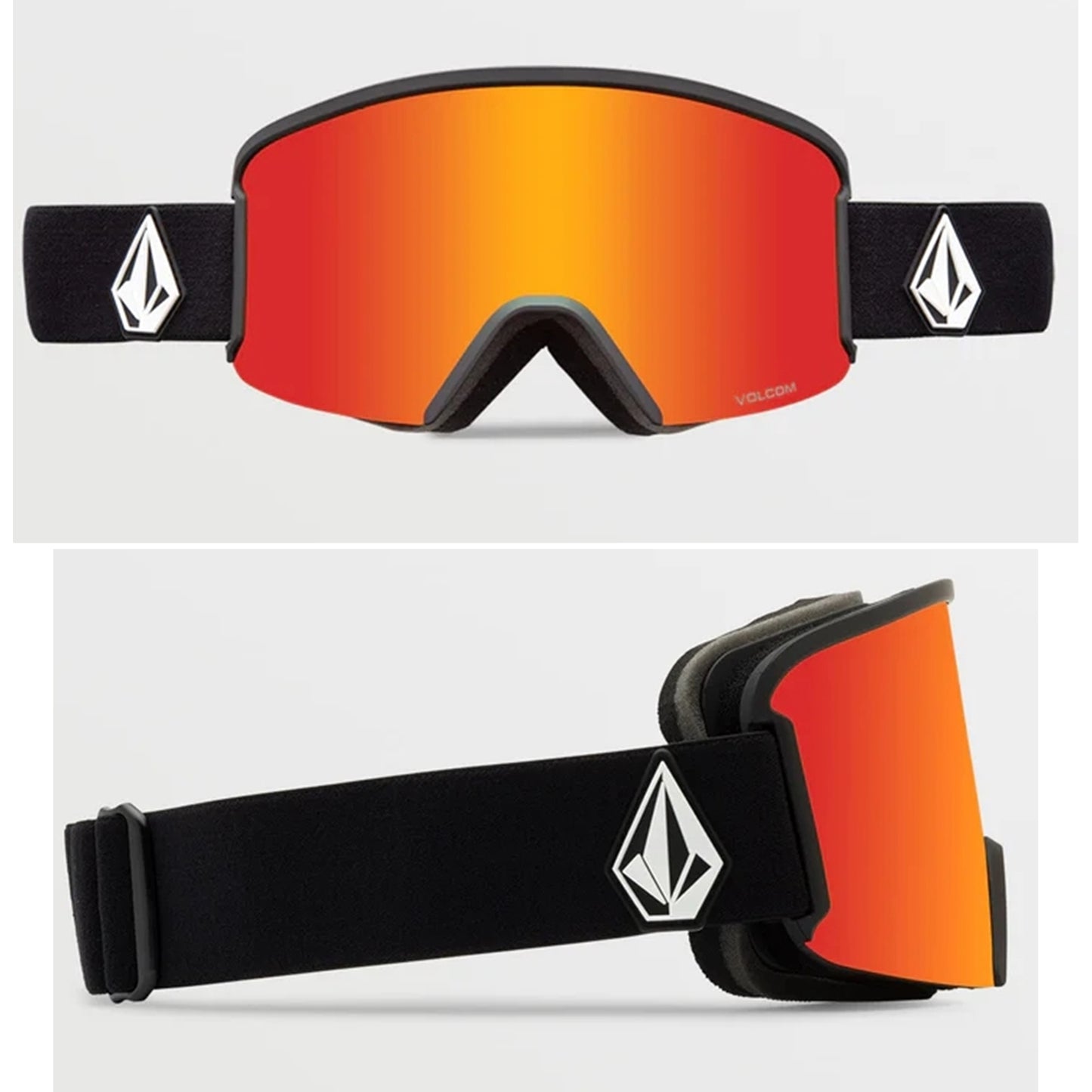全新 Volcom Garden Goggles+Bonus Low Light Lens 滑雪風鏡 