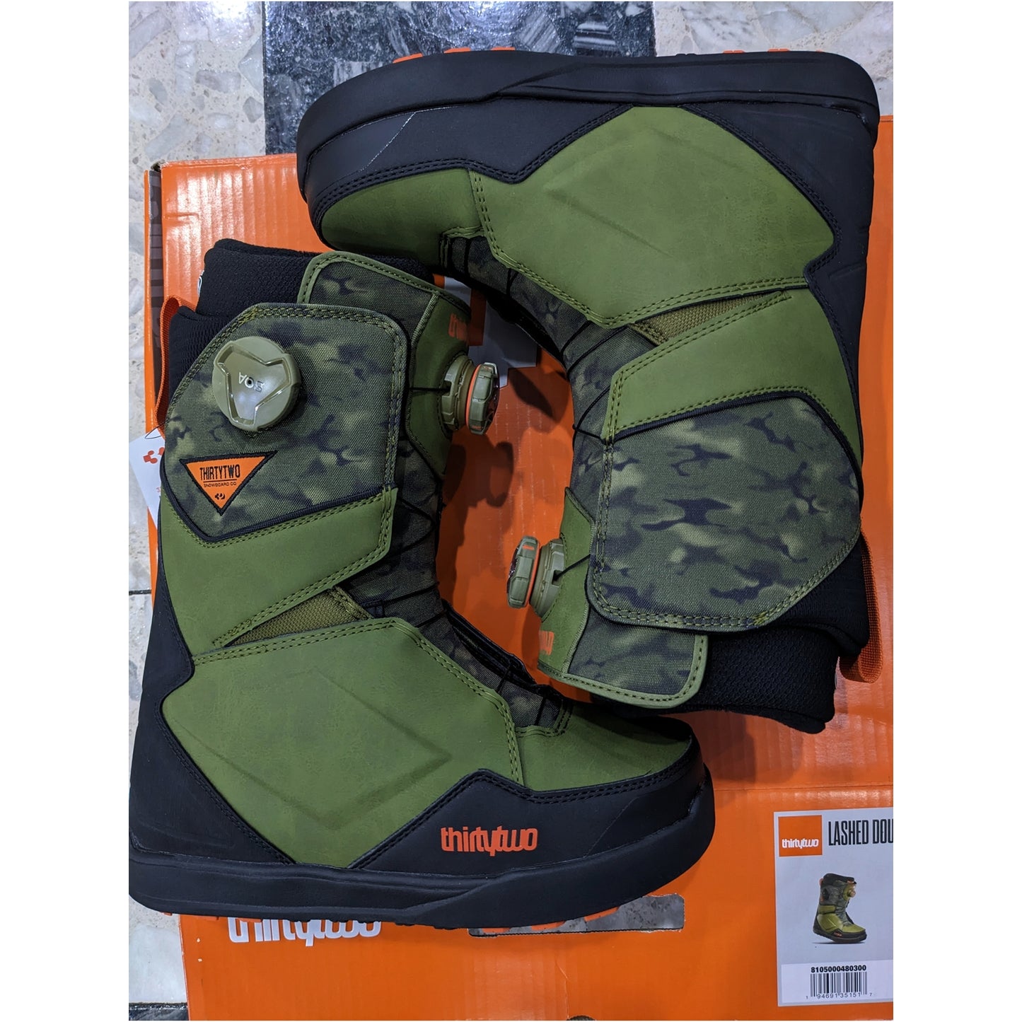 全新 2024 Thirtytwo Lashed Double Boa 小量 Snowboard Boots