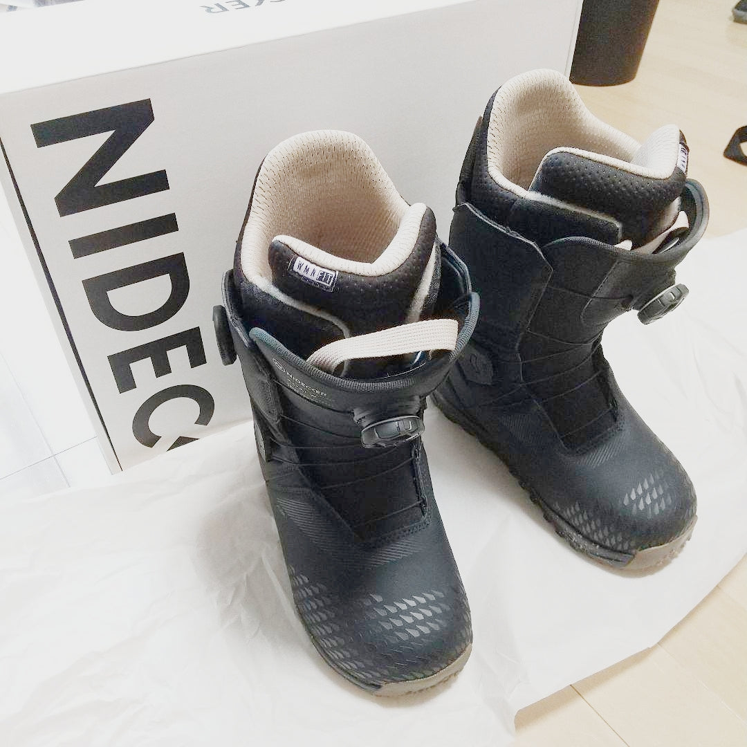 可到店試 EUR41/26cm Nidecker Altai Snowboard Boots double BOA Mid-Stiff 滑雪鞋
