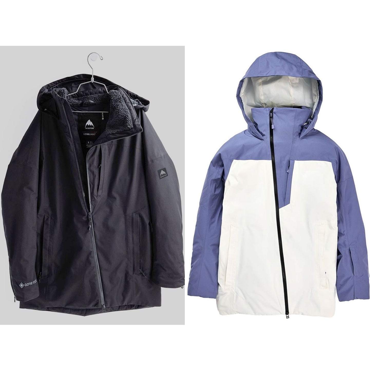 Burton Pillowline GORE-TEX Women Jacket 黑, 藍 高防水/透氣 snowboard ski 滑雪