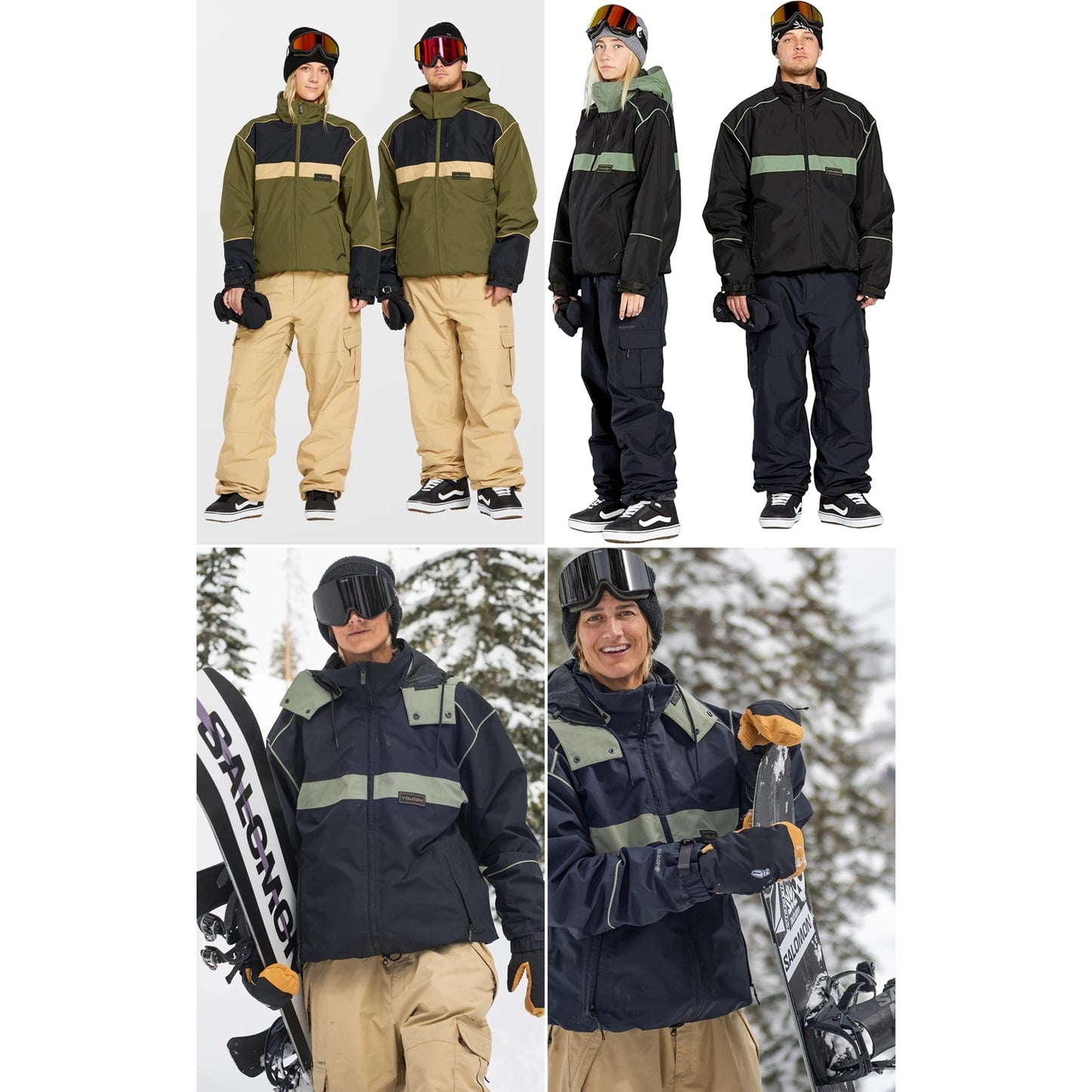 可試 Volcom DLM GORE-TEX 中性 短鬆身 Jacket 高防水/透氣 snowboard ski
