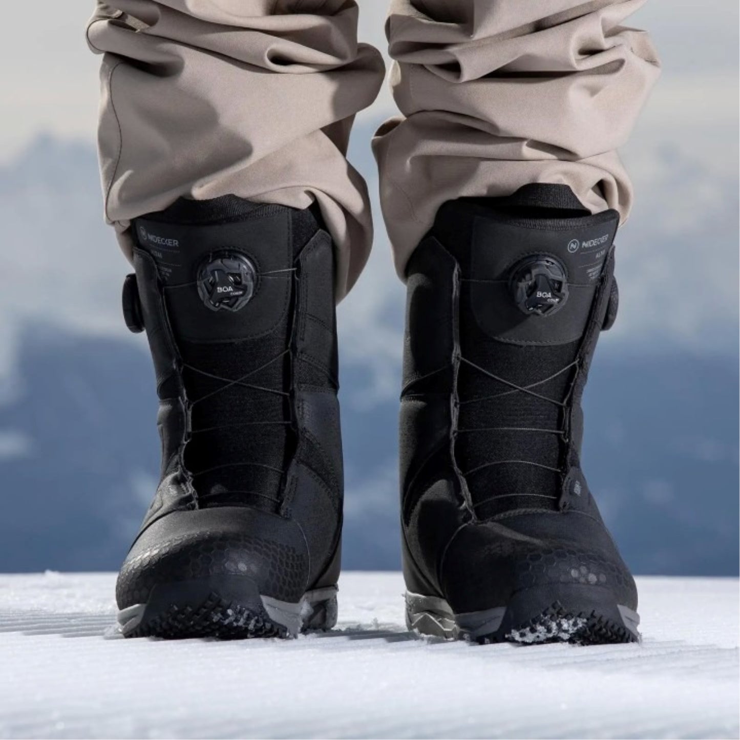 可到店試 Nidecker Altai Snowboard Boots double BOA Mid-Stiff 滑雪鞋 last one