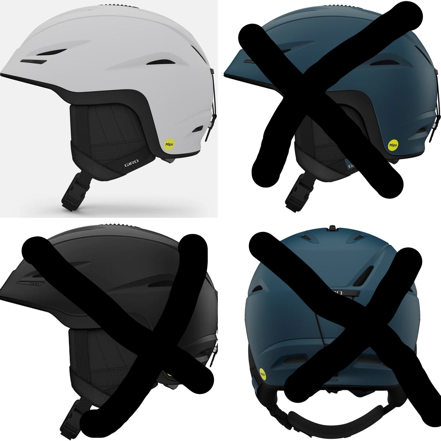 全新 Giro Union MIPS Helmet BOA調大小 氣孔可開關 十分輕 滑雪頭盔 灰白 Size : M, L