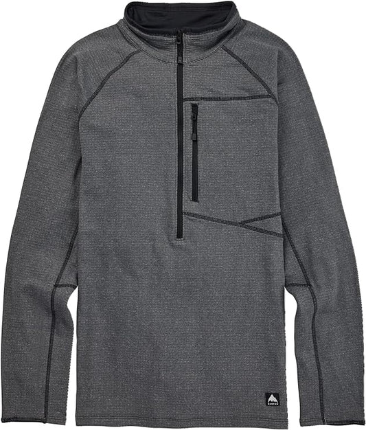 Burton Stockrun Grid Half-Zip Fleece 排汗 快乾 保暖