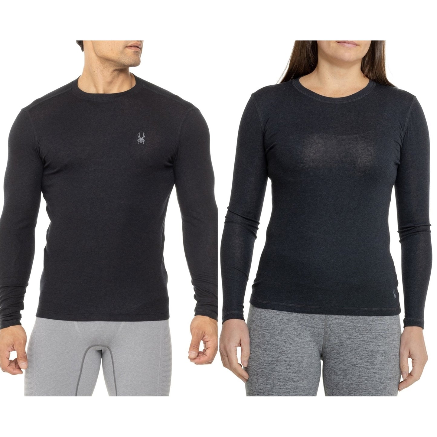 Spyder Merino Wool Blend Base Layer 19% Merino Wool Midweight 排汗 快乾 透氣 防臭