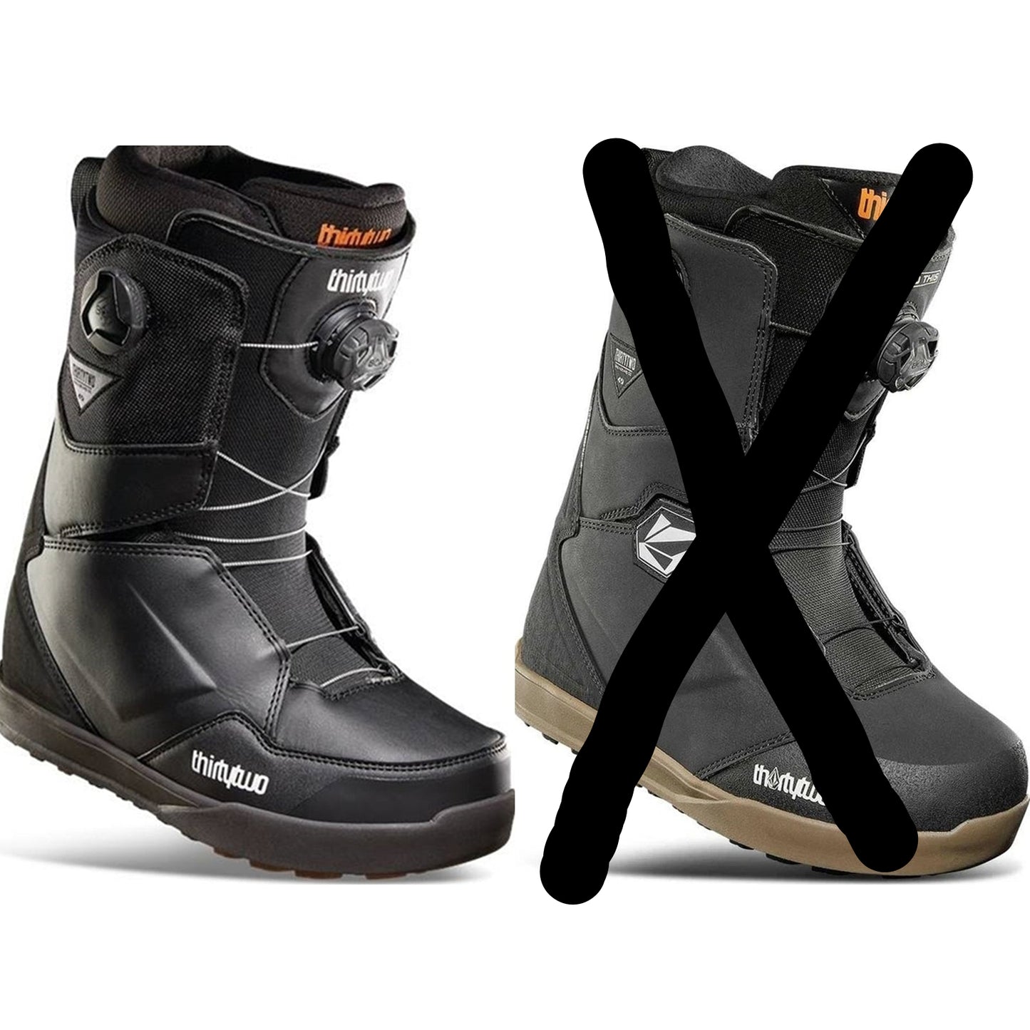 全新 Thirtytwo Lashed Double Boa 小量 Snowboard Boots