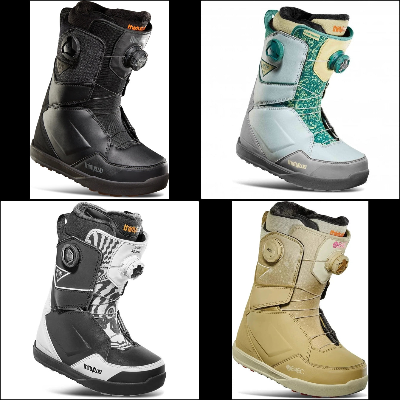 可到店試 Thirtytwo Lashed Double Boa Woman 4色 Snowboard Boots