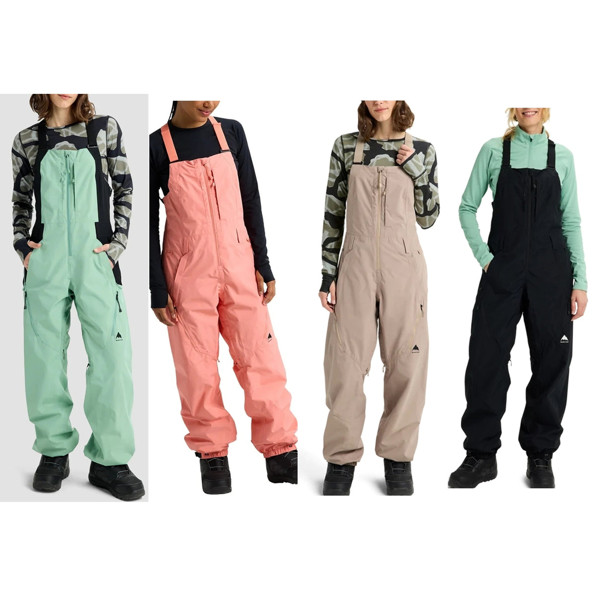 可到店試 Burton Reserve Relaxed Bib 20K防水 有Zippered drop seat 上廁所不需脫帶