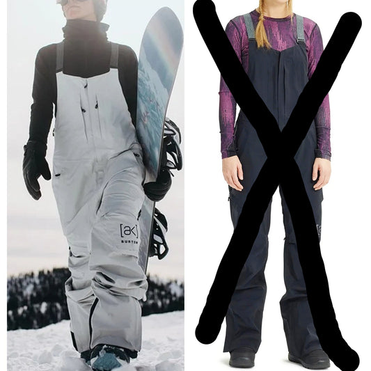 可試原價$5600 Burton AK Kimmy 3L Gore-tex bib 有 Zippered drop seat 上廁所不需脫帶