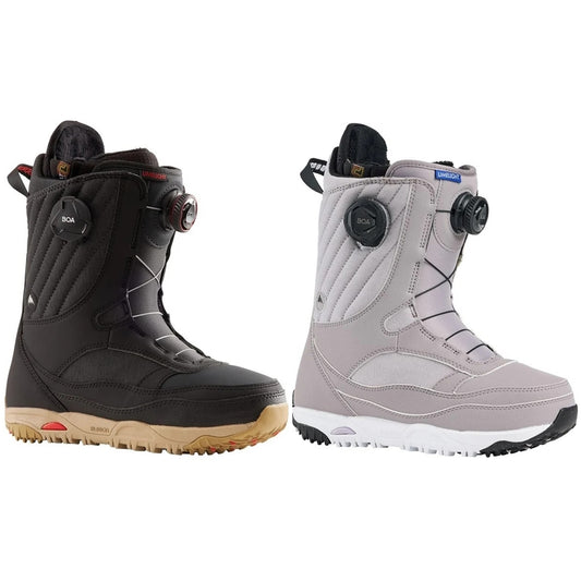 可試各只有一對 Burton Limelight Women BOA Snowboard Boots medium-stiff