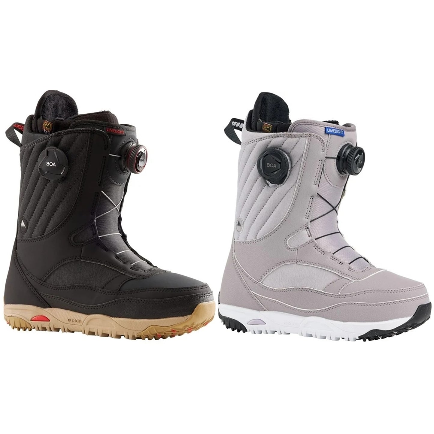 可試各只有一對 Burton Limelight Women BOA Snowboard Boots medium-stiff