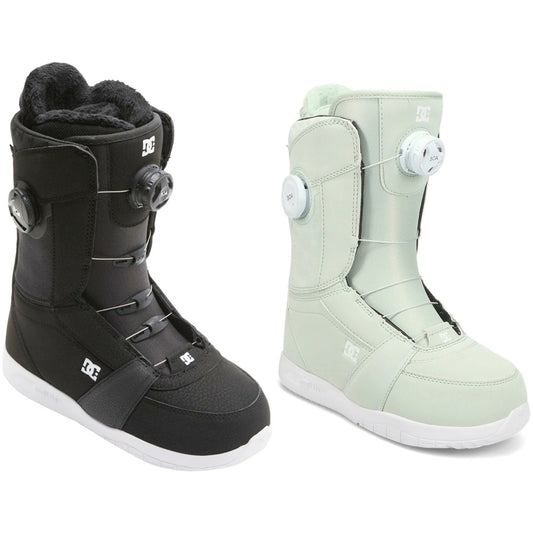 可試 DC Lotus BOA Women Snowboard Boots Medium flex