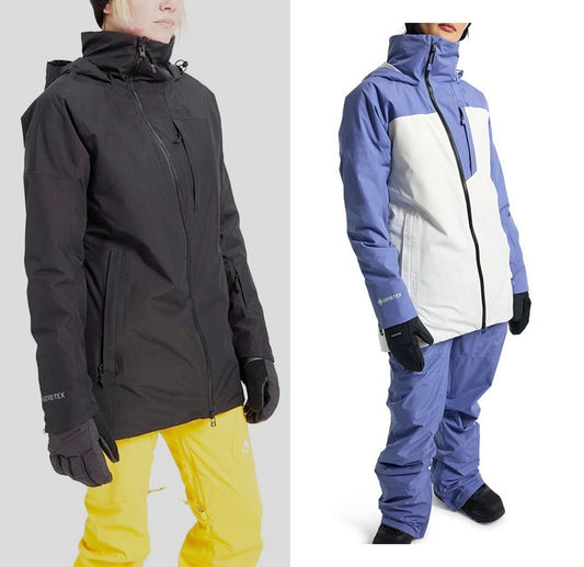 Burton Pillowline GORE-TEX Women Jacket 黑, 藍 高防水/透氣 snowboard ski 滑雪