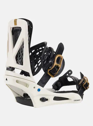 全新 2024 Genesis Re:Flex Bindings Size L White/Gold snowboard ski