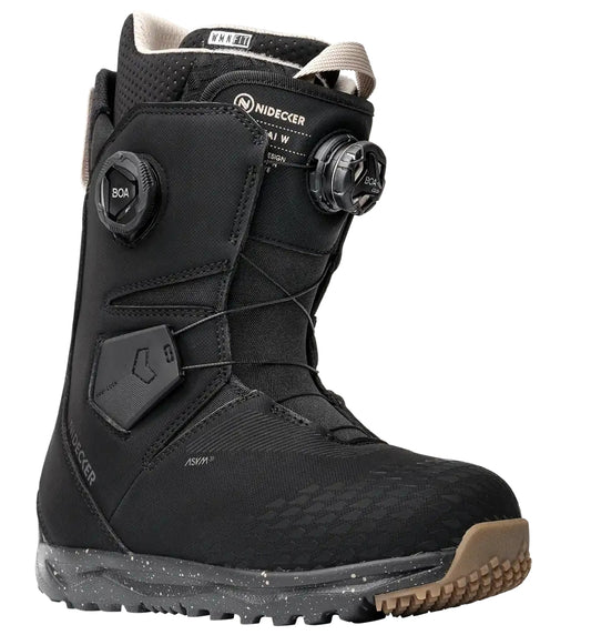 可到店試 EUR41/26cm Nidecker Altai Snowboard Boots double BOA Mid-Stiff 滑雪鞋