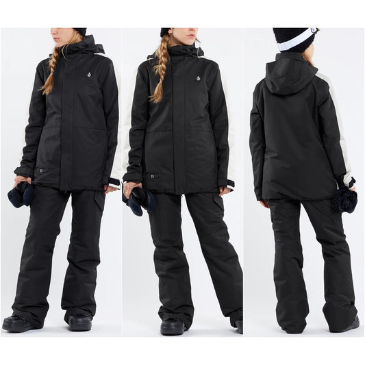 全新 Volcom Womens Westland Insulated Jacket 白間手袖