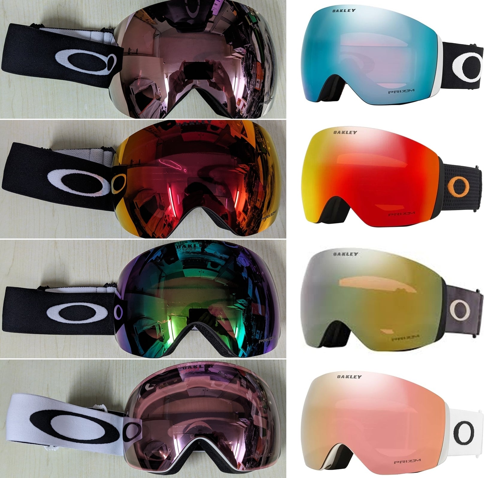 可試Oakley Flight Deck L Global Fit 用Prizm高反差高清鏡Ski