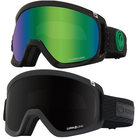 全新 Dragon D3 goggles 多一塊夜鏡 OTG 帶眼鏡可用 大Size snowboard ski