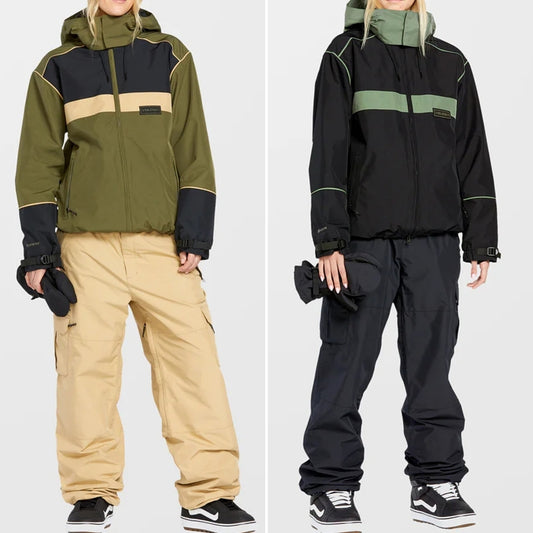 可試 Volcom DLM GORE-TEX 中性 短鬆身 Jacket 高防水/透氣 snowboard ski