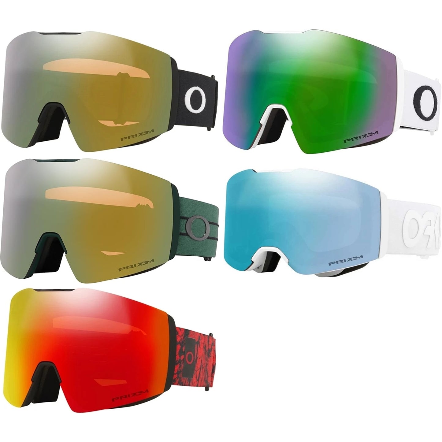 全新 Oakley Fall Line XL 大 Size Asia Fit 滑雪鏡 Prizm 高反差高清鏡