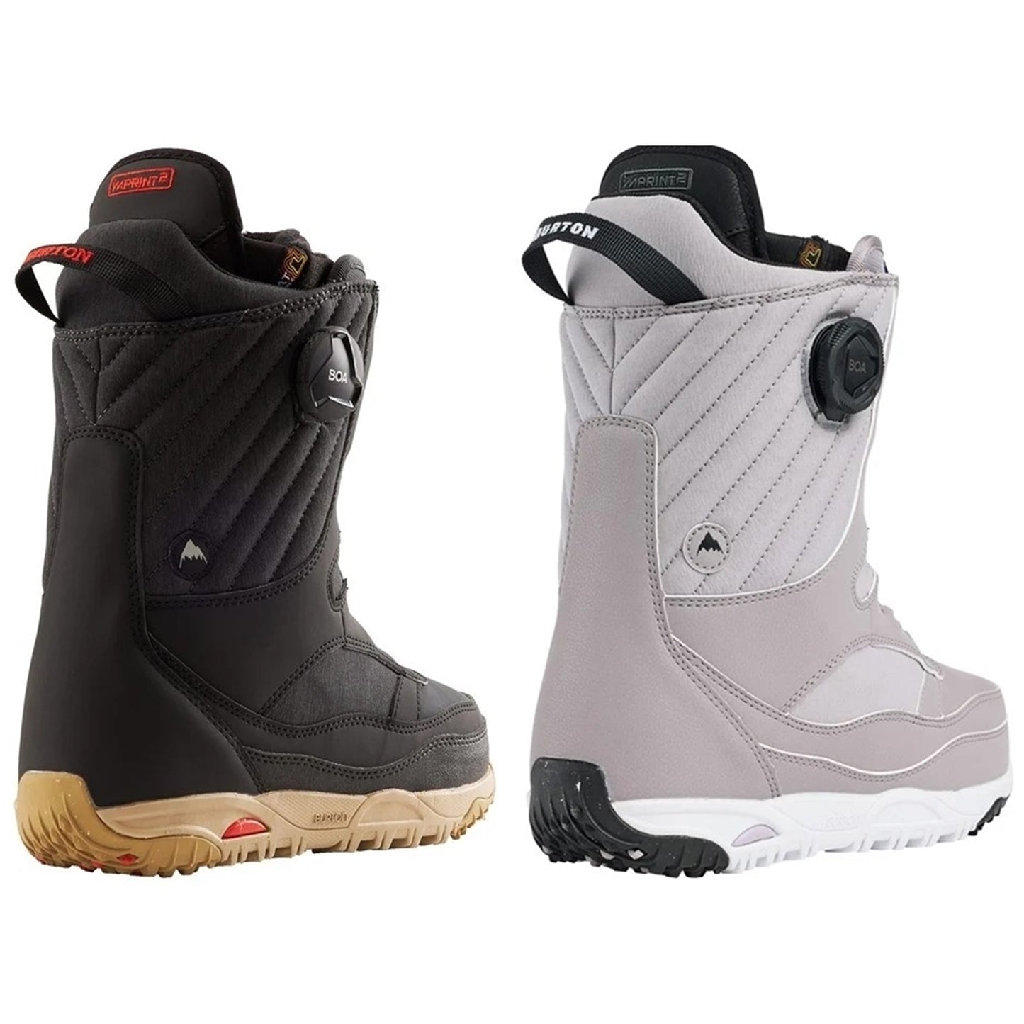 可試各只有一對 Burton Limelight Women BOA Snowboard Boots medium-stiff