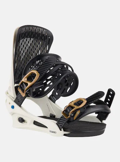 全新 2024 Genesis Re:Flex Bindings Size L White/Gold snowboard ski