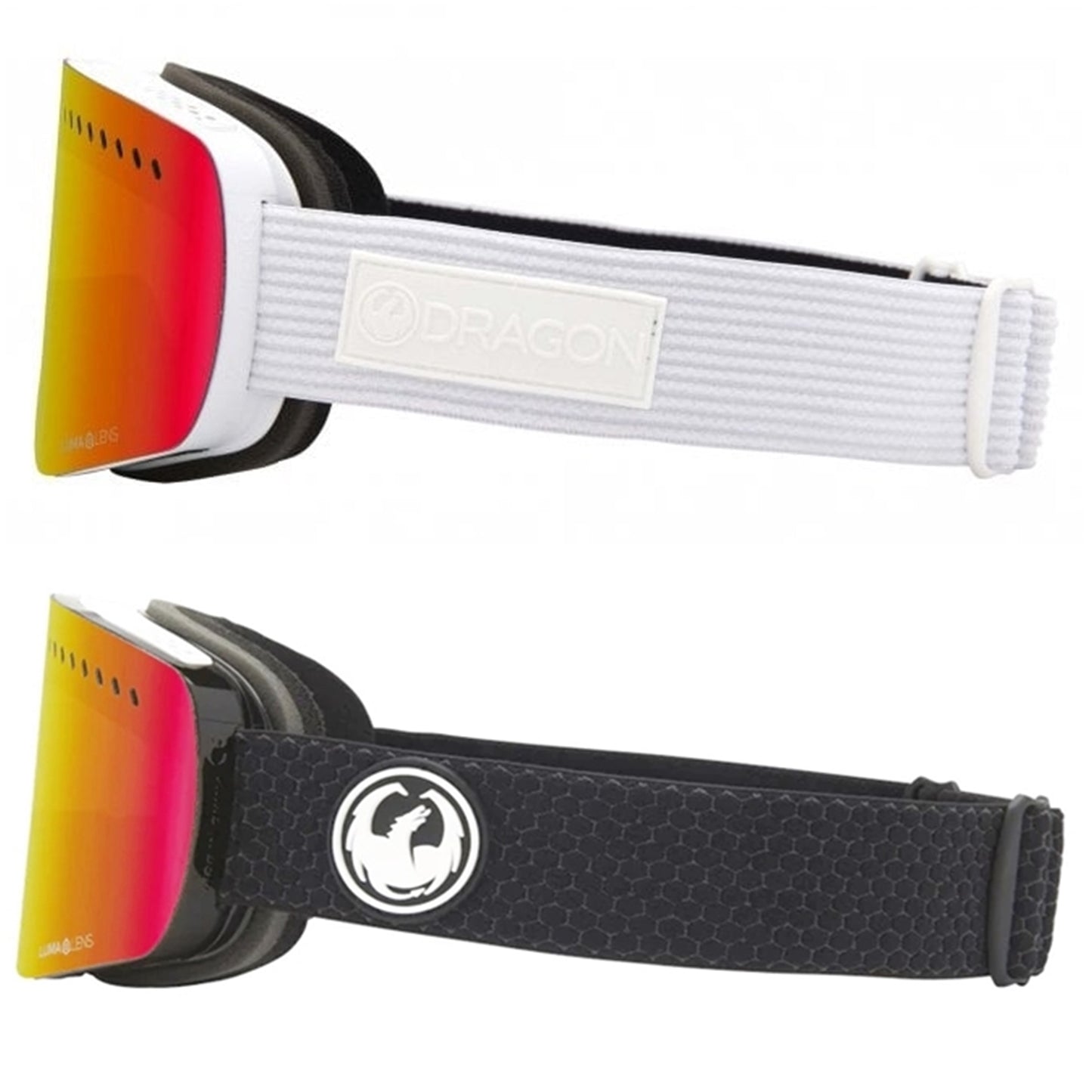 全新 Dragon Alliance NFXs snow goggle 連多一塊紅色夜鏡