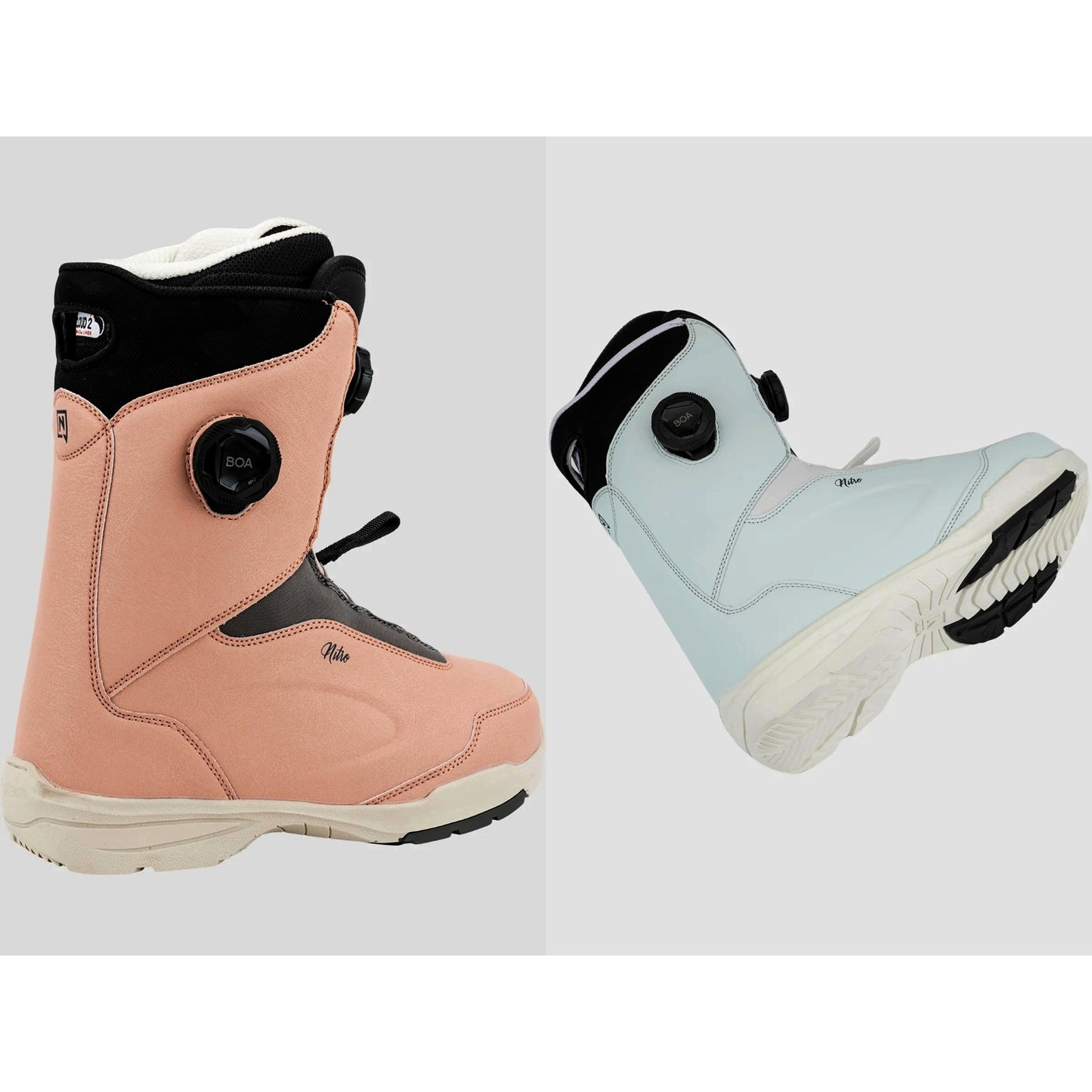 可試 Nitro Scala BOA Women Snowboard Boots Mid-Stiff 滑雪鞋