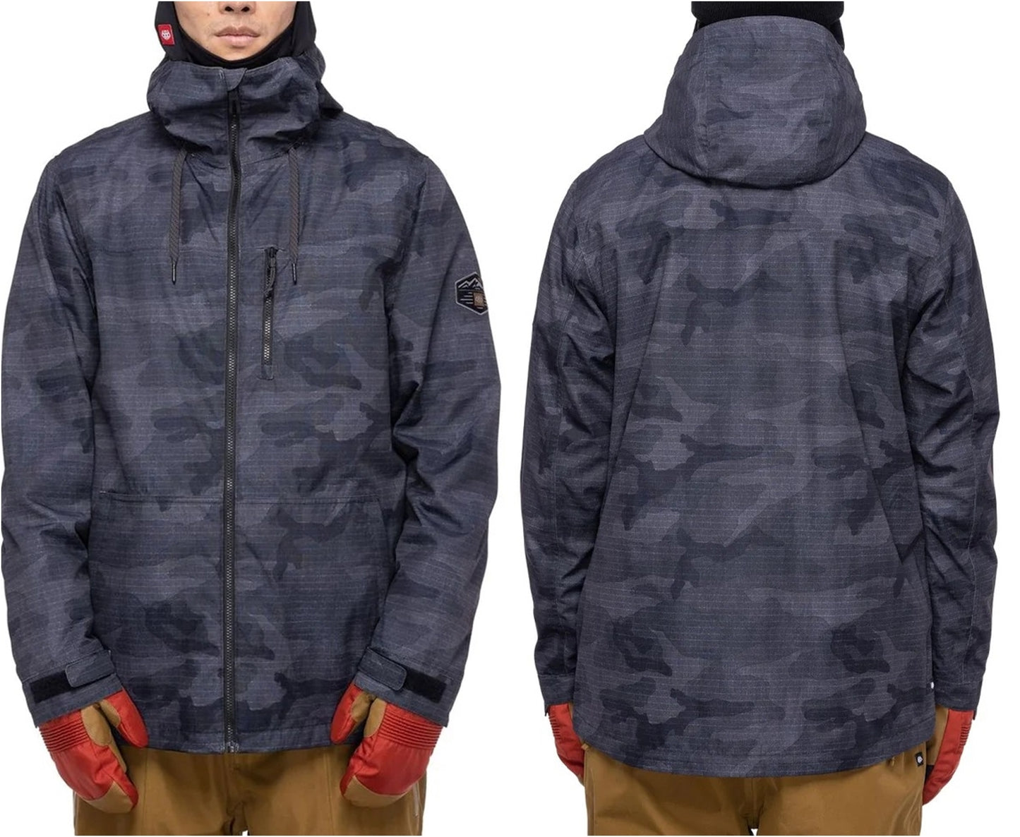 全新 686 Smarty 5-in-1 Jacket 7種穿法 Black 15K 防水/透氣 snowboard ski 滑雪