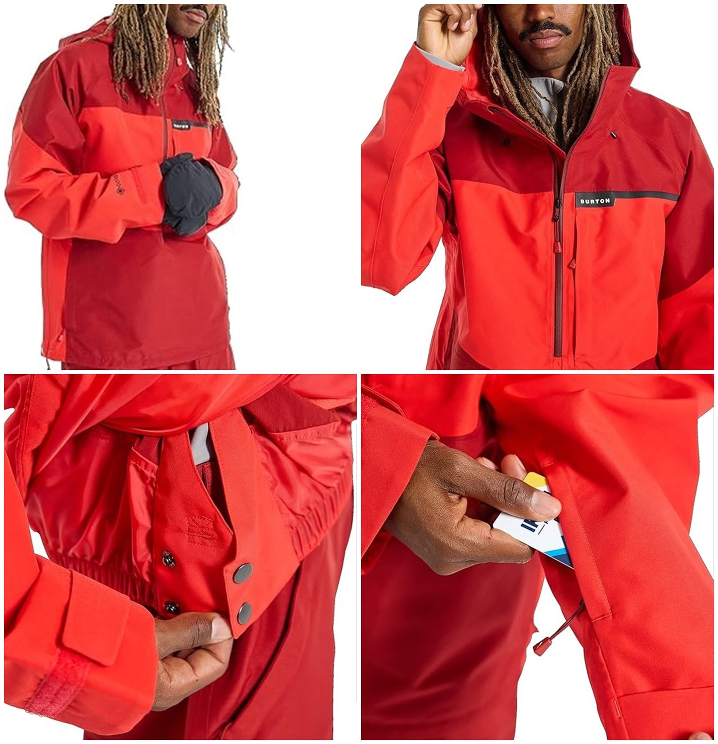 全新現賣 Burton Pillowline GORE-TEX Men Anorak 高防水/透氣 snowboard ski 滑雪