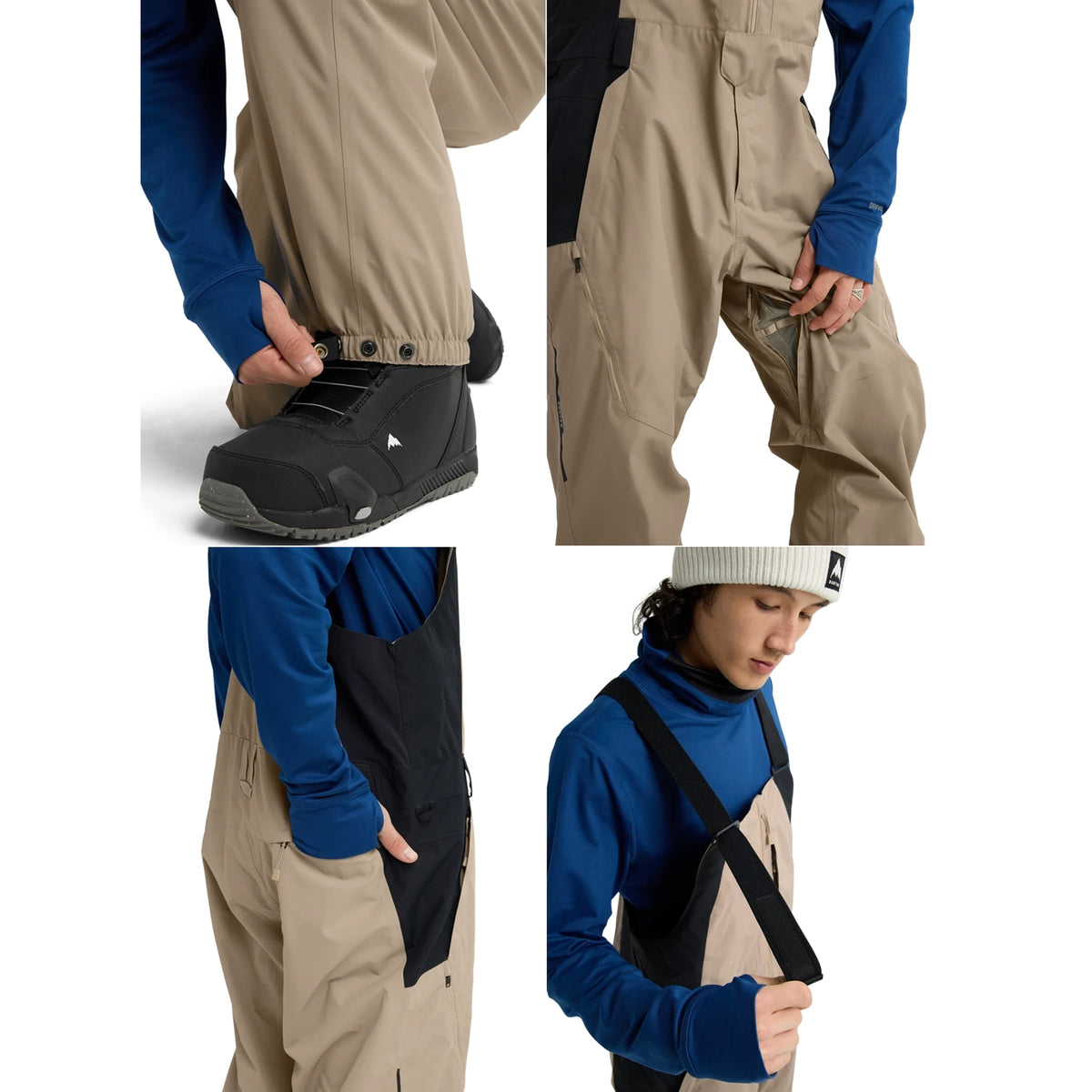 可到店試 Burton Reserve Relaxed Bib Pants Ski Snowboard 滑雪 工人褲