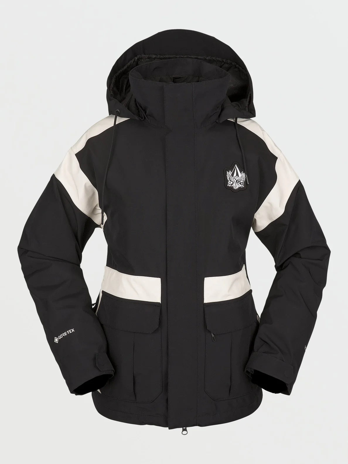 全新 Volcom Melancon UniSex Gore-Tex Jacket 高防水/透氣 白色$2000 黑色$2200