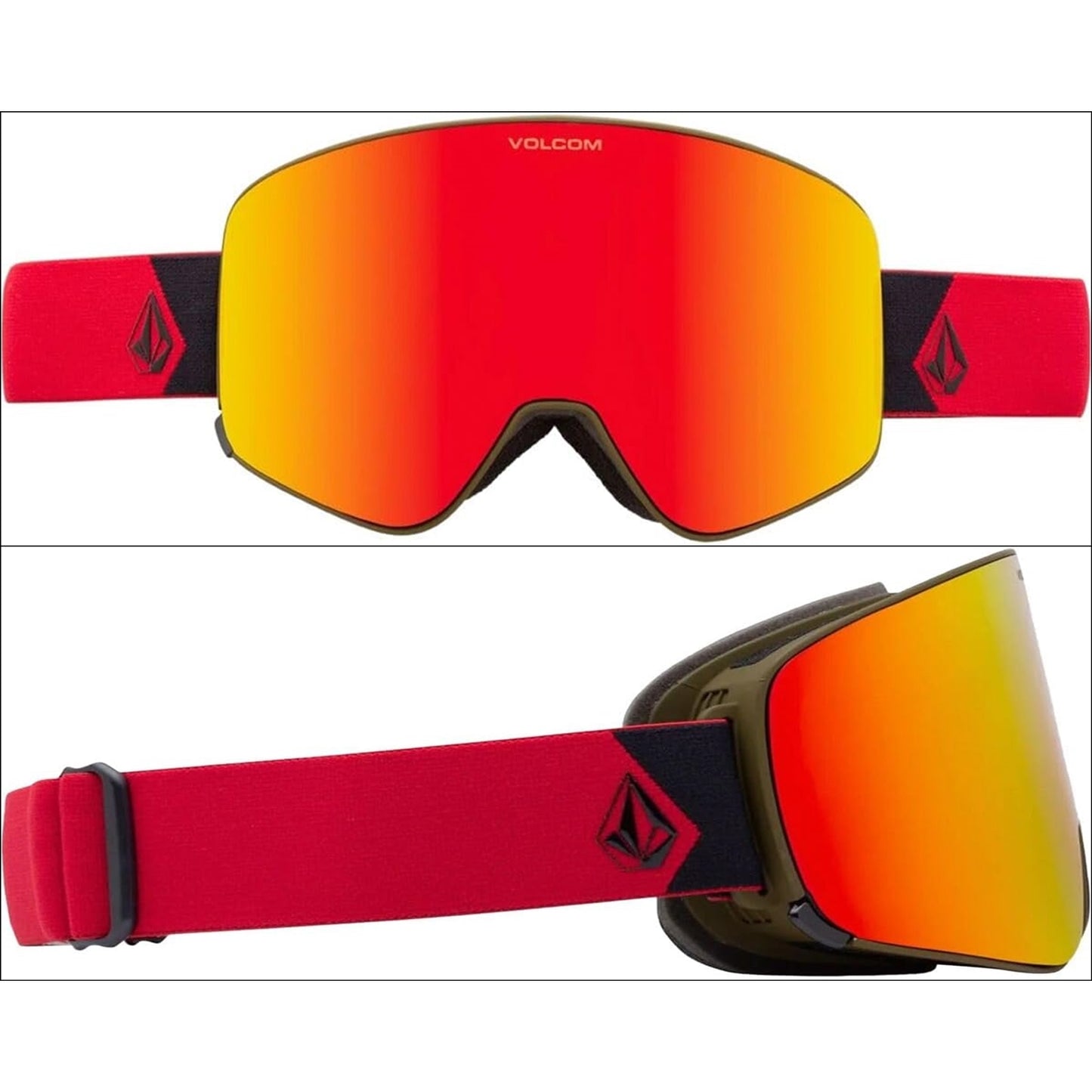 全新 快速磁石換鏡 Volcom Odyssey Goggles+Bonus Low Light Lens 滑雪風鏡