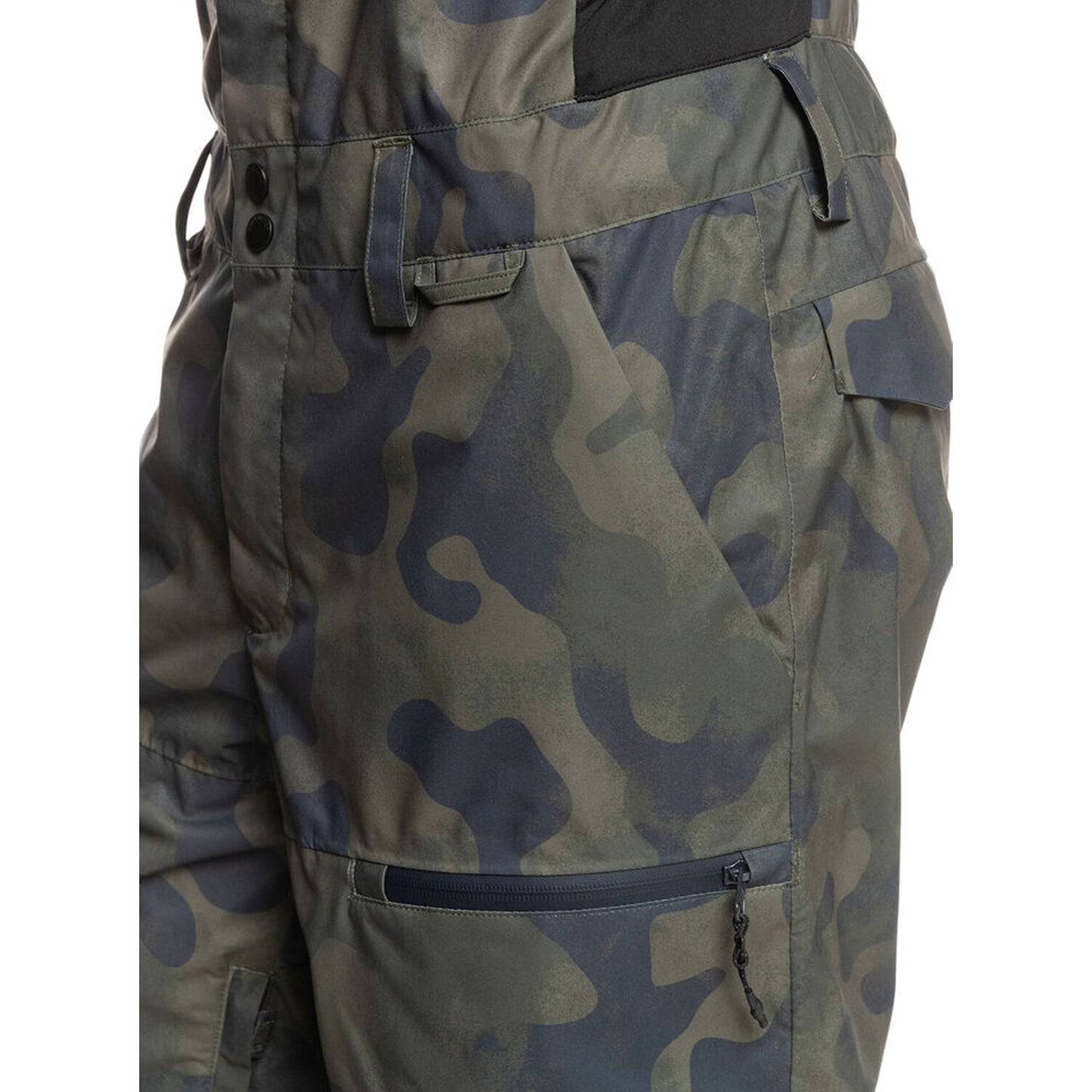 全新 Quiksilver Utility Bib pants 有彈性 防水/透氣 20K 滑雪 工人褲