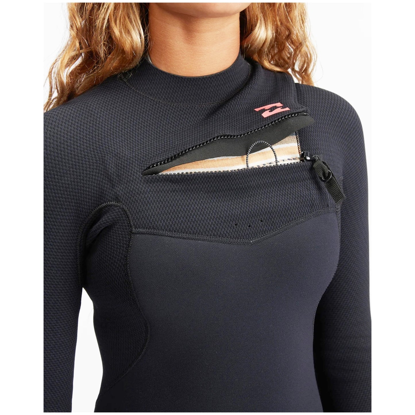 全新Billabong 3/2mm Furnace Comp Chest Zip Women Wetsuit Size:M,L 滑浪 surfing