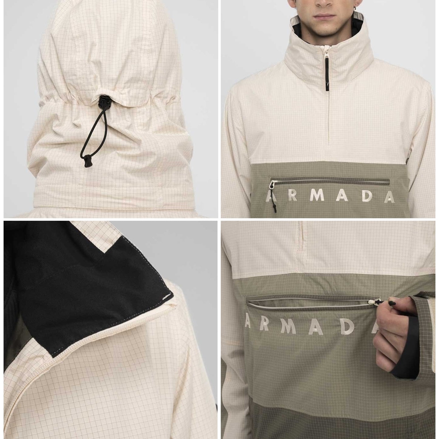 全新 Armada Salisbury Anorak 過頭外套 10K/10K 防水/透氣 snowboard ski 滑雪